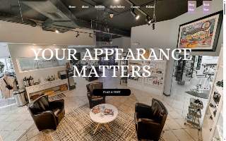Appearances Hair Salon website