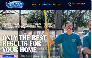 Freedom House Wash - Pressure Washing Soft Washing Roof Washing Barn Washing & Window Cleaning website