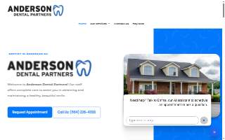 Anderson Dental Partners website