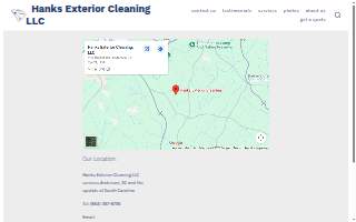 Hanks Exterior Cleaning, LLC website