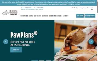 Hendricks Veterinary Hospital LLC website