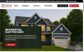 Isom Electric website