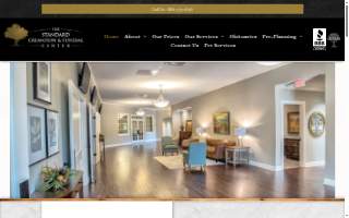 The Standard Cremation & Funeral Center website