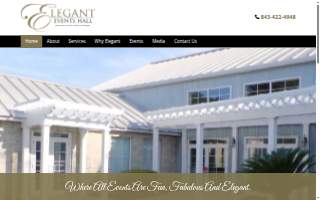 Elegant Events Hall website