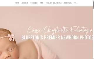 Cassie Clayshulte Photography website