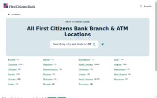 First Citizens Bank of Bluffton website