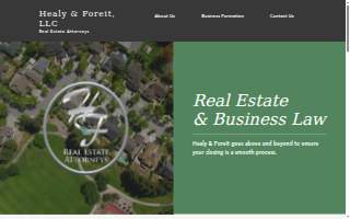 Healy and Foreit Law website