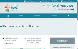 Hearing Center at Charleston ENT & Allergy website