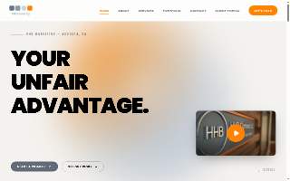 HHB Marketing website