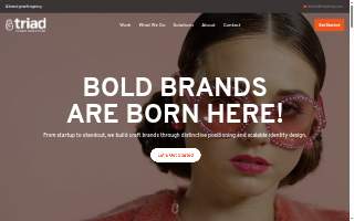 Triad Brand Marketing website