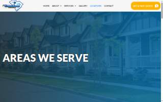 Clean & Bright Exteriors website