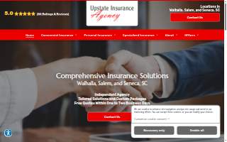 Upstate Insurance website