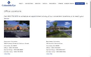 Columbia Eye website