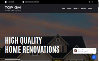 Top GM Construction LLC website