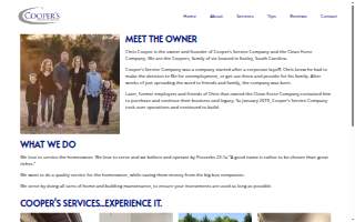 Coopers Service Company LLC website