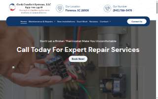 Cook Comfort Systems LLC website