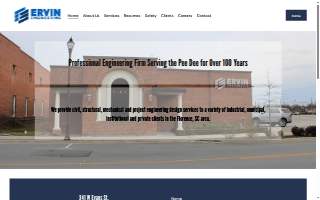 Ervin Engineering Co Inc website