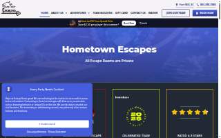 Hometown Escapes website