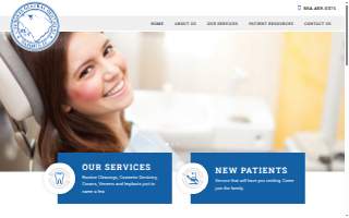 Cherokee General Dentistry website