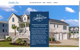 Charleston Clean website