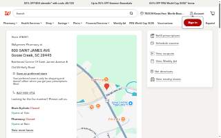 Walgreens website