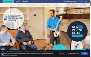 Community Chiropractic Center website
