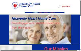 Heavenly Heart Home Care website