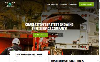 Planet Green Tree Service website