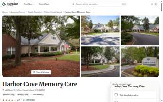 Harbor Cove Memory Care website