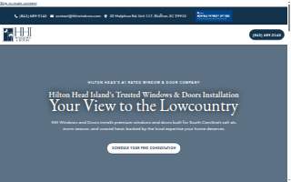 HHI Windows and Doors website