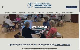 Hilton Head Island Senior Center website