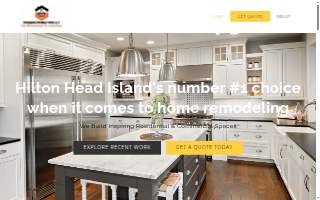 Hilton Head Remodeling website