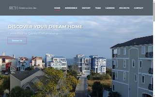 RCH Construction, Inc. website