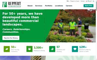 Ruppert Landscape website