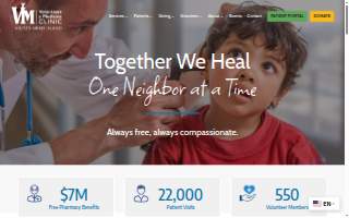 Volunteers in Medicine Clinic website