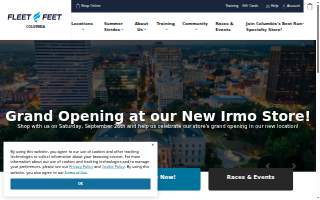 Fleet Feet Columbia - Irmo website
