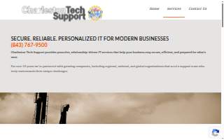 Charleston Tech Support website