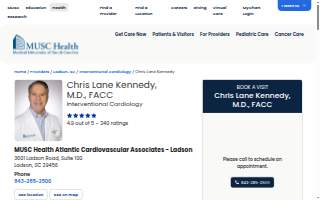Chris Lane Kennedy, M.D., FACC website