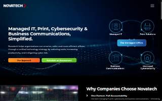 Novatech website