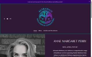 Altranais Wellness website