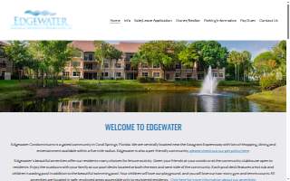 Edgewater Community Clubhouse website