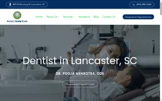 Nobel Dental Care website