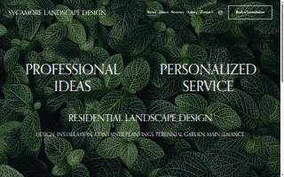 Sycamore Landscape Design website