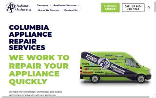 Appliance Professional website