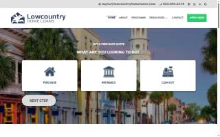 Lowcountry Home Loans of Mount Pleasant website