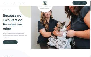 Salt Marsh Animal Hospital website