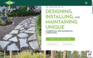 Simply Green Landscaping website