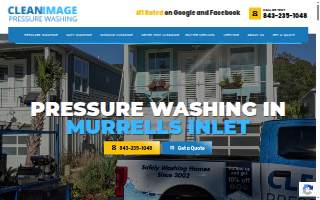 Clean Image Pressure Washing, LLC. website