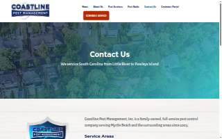 Coastline Pest Management website
