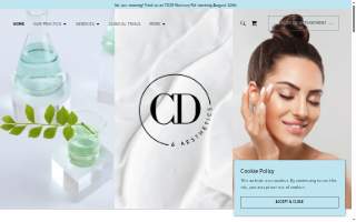 Columbia Dermatology & Aesthetics - Newberry website
